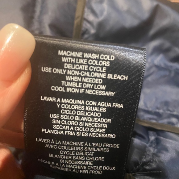 Tommy Hilfiger Natural Down Quilted Packable Puffer Jacket Size CH Small - Picture 8 of 15